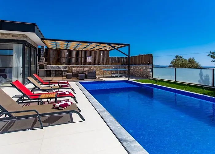 Cavdir 2 Bedroom Secluded With Private Pool Hot Tub * 卡尔坎