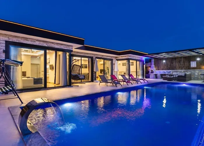 Cavdir 2 Bedroom Secluded With Private Pool Hot Tub 别墅